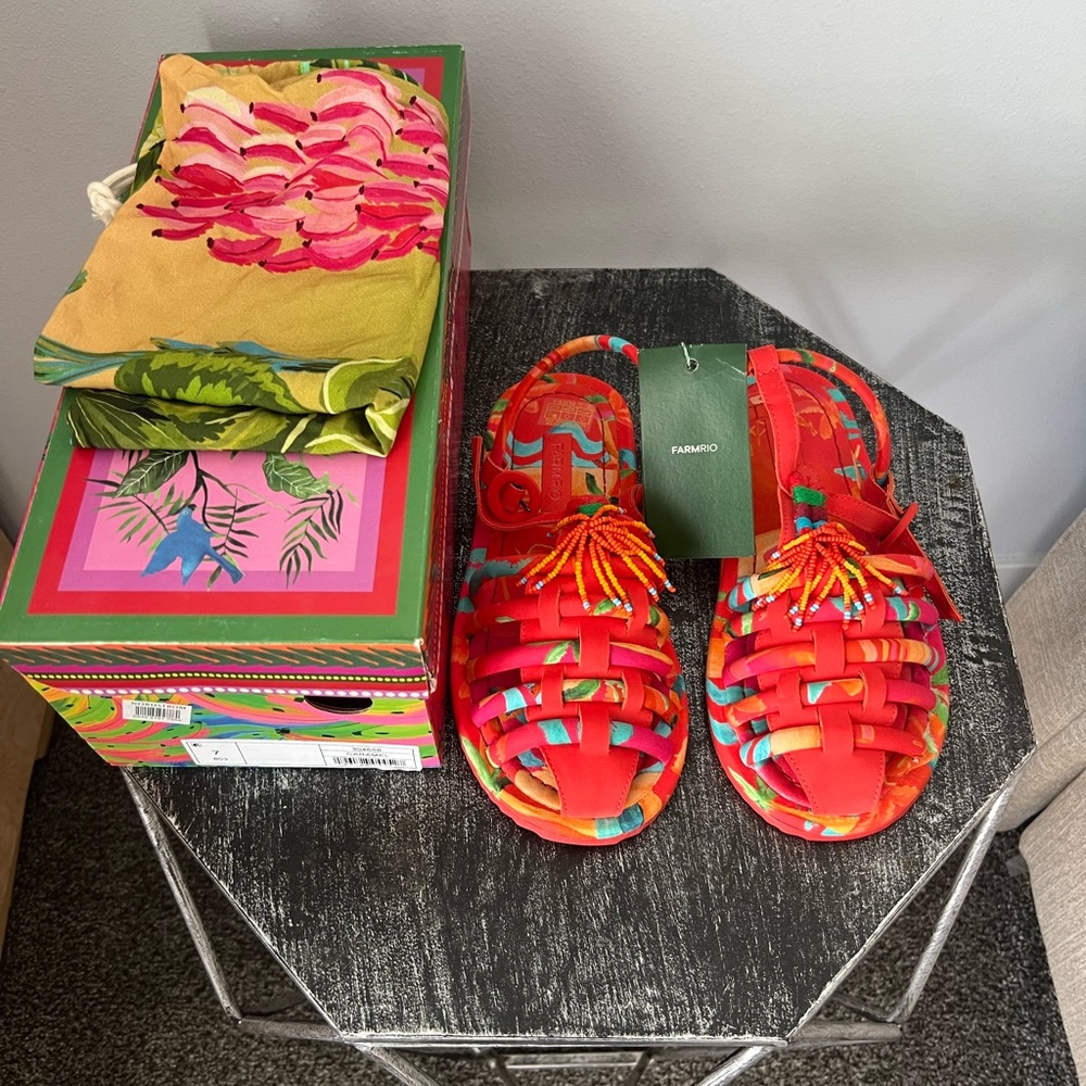 Brand New Farm Rio Sandals!!